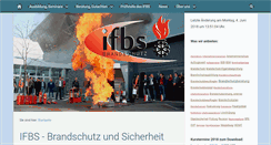 Desktop Screenshot of ifbs.at