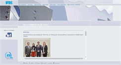 Desktop Screenshot of ifbs.de