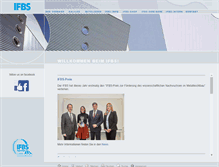 Tablet Screenshot of ifbs.de